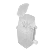 Hand Cranked Ice Crusher Clear Rustproof Multifunctional Manual Ice Crusher for Home Kitchen V1294-YM0523-3113220055511