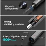 66 In 1 Cordless Electric Precision Screwdriver With LED Light Mini Electronic Screwdriver Kit For V1188-MS-227-1705