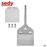 25cm Floor Scraper Tile Glue Removal Chisel Remove Tile Thinset Scaling Chisel V465-86353