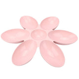 Cat Water Bowl Multiple Case Food Water Feeding Bowl Six Petals Plastic Puppy Food V1370-AZ4-05381