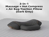 3 in 1 Electric Cervical Neck Massager Pillow - Bone V888-ELOSUNG55183-2