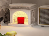 Candle Warmer Lamp Dimmable Decorative Palace Building Design Aroma Candle Melting Light for Bedroom V1294-YM0521-3115230029411
