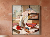 Yezi Modern Wall Art Canvas Abstract 70100cm Framed Artwork Home Office Decor DECO1039-P2-70X100-AU