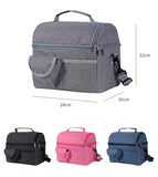 Dark Blue Large Insulated Breast Milk Storage Bag, Dual Layer with Aluminum Foil Lining, Waterproof V888-ELOSUNG17502