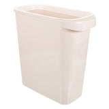 Worgeous White Plastic Trash Can for Home Use Made of Material Great for Small Spaces 13 x 8 0 V1189-LWWAL-20260327-03444