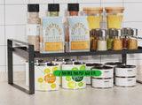 Kitchen Countertop Layered Storage Rack-Black V1161-600440