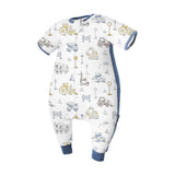 Domiamia Bamboo Short Sleeve Sleep Sack with Feet - 0.6 Tog DTK10057