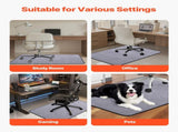 Chair Mat, 915 x 1225 mm Office Chair Mat for Hard Floors, Floor Protector for Rolling Chairs, V952-YZDDDBMYDJX367H7F001V0