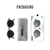 IZIPIZI kids sunglasses Junior Collection D - For 5-10 YEARS Black DTK10663