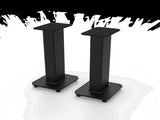 Kanto SX22 22" Tall Fillable Speaker Stands with Isolation Feet - Pair, Black V398-KO-SX22
