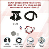 Heavy Bungee Cord Resistance Belt for Home Gym Yoga Bungee Rope Gravity Bungee V63-838411