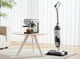Devanti Cordless Wet Dry Vacuum Mop plus Coffee Maker Machine Espresso VAC-1809-CM-03-SS