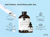 Orku 1L Pure Emu Oil Bonus 25ml Bottle - Australian Dromaius Novaehollandiae V238-SUPDZ-40895335268432