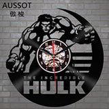 Modern Stylish Hero Wall Clock Decor for Bar Home Office Bedroom Wall Decoration V1294-YM0901-JY32176