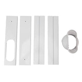 Portable AC Window Vent Kit Air Conditioner Window Kit Adjustable PVC Window Seal Kit Panels for V1294-YM0706-3113230203311