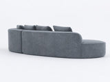 Arco 3 Seater Compressed Sofa V1158-ZE9919-TL1907-21-DGY
