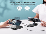 CHOETECH T618-F-BK 3-in-1 15W MagSafe Wireless fast Charger Stand for iPhone i-Watch AirPods w/ V28-ELECHOT618FBK