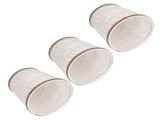 3Pcs Small Lamp Shades Hand Crafted Exquisite Soft Lightweight Dustproof High Luminousness Table V1294-YM0715-3119210304611