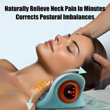 Intelligent Cervical Traction Pillow with Heat Compression & Magnetic Therapy - Red Light Therapy & V888-ELOSUNG49228