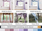 Thermal Insulated Tie-Up Blackout Curtain Shade, Rod Pocket Window Valance for Bathroom and Small V1189-LC-AMZ-00221