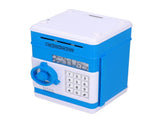 Electronic Money Saving Box ATM Password Cash Money Bank Security Lock Box for Children KidBlue V1294-YM0523-3117210207211