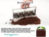 Multi-Cell Seedling Transplanter for Batch Planting-Silver V1107-119-GRE-75620