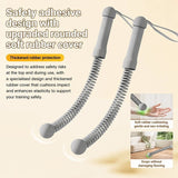 Wireless Swing Battle Rope, 3.53 Lbs A Pair, 18.11in Black, Spring Training Rope For Muscle V1221-XM-LB2700-GM107