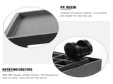 Heavy Duty Plant with Smooth Casters, Grey PP Resin, Perfect for Indoor and Outdoor Use V1192-AZ-W-25071