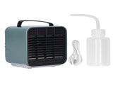 2-in-1 Negative Ion Air Purifier Portable Air Cooler USB Cooling Fan with 3 Wind SpeedGreen V1294-YM0721-3113210028713