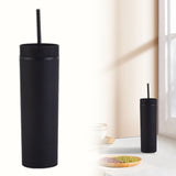JWDX Glass and Clearance, 16Oz Tumbler with Lid and Plastic Water Coffee Tumbler Cup Water V1189-LWWAL-20260325-02079