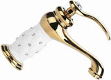 Basin Mixer Tap with Other Accessories Solid Brass Bathroom Sink Faucet Modern Design Chrome V1263-JX-3182