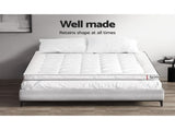 Giselle Bedding Pillowtop Mattress Topper 5cm Thick Mattress Pad for Back Pain Relief & Old Beds TOPPER-MF-K