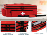 Red Blue First Aid Kit Bag Emergency Medical Storage High-Quality First Aid Bag V1106-DSZ-ERFV6984