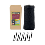 Heavy Duty Bird Netting for Garden and Pond - 4.5m x 10m PE Anti Bird Mesh with 10-piece Ground V888-ELOSUNG56681