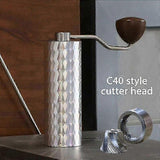 Manual Coffee Grinder - Burr Coffee Mill, Adjustable Grinding Machine V1263-JX-4424