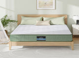Giselle 25cm Memory Foam Mattress Dual Layer Zipper Cover Cool Charcoal Foam Mattresses Double FOAM-C-MFM-LEAF-H025-D