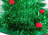 Luminous Christmas Tree Hat with Star for Christmas Party Fancy Dress Props for Kids Adult Xmas V1294-YM0715-10326521