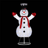 Jingle Jollys Christmas Lights 200 LED 175cm Fairy Light Snowman Decorations XMAS-MOT-C-SNOW-WH
