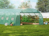 Walk-in Tunnel Greenhouse, 19.4x9.7x6.5 ft Hoop House Greenhouse Tunnel, Plant Hot House with V952-SDXWS20X10X7U1NJ3V0