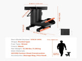 Camping Rocket Stove, Wood Burning Portable Rocket Stove with Carrying Bag for Backpacking, Carbon V952-HJXLYLTGBKZDOXBBO001V0