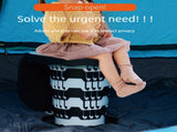 Outdoor Foldable Portable Toilet, Emergency Toilet Seat, Portable Camping Toilet Stool with Height V1265-AU-060-HEI