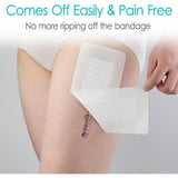 20 Pcs Waterproof Adhesive Island Dressing 4"x10" for Post Knee Replacement Hip Surgery Shower V1369-AZ3-W-18935