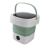 12L Portable Washing Machine Multifunction Mini Foldable Washer and Spin Dryer for Underwear Socks V1294-YM0901-3113240107711