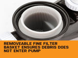 2000W Swimming Pool Spa Water Pump Electric Self Priming Filter 33,600L/H V219-PMPPNSPROA2C0