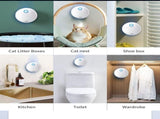 Smart Pet Odor Purifier, Negative Ion Deodorizer for Cat Litter Box, Toilet, Shoe Cabinet, Ultra V1188-MS-909-045