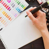 80-Pack Double-Sided MultiColor Marker Pens with Case V1237-ZY-506-0026