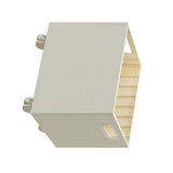 Book Storage Box with Dual Side Handles Stackable 50kg Load Bearing Multifunctional Use File Storage V1294-YM0710-3117230290111