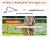 24in Aquatic Weed Rake, 3-Sided Lake Weed Rake with Handle, Portable and Foldable Pond Water Grass V952-SCPSSKSJX30FVVWD3V0