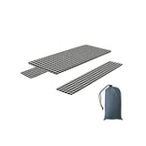 3 Pieces Patio Table & Bench Cover Set, Waterproof Polyester Furniture Protector, Resistant Full V1192-AZ-W-20054