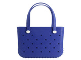 Waterproof Hexagon Mesh Beach Bag Large Capacity Travel Storage Tote for Swimwear Towel Sunglasses V1258-BAG-HS04-M-RYL